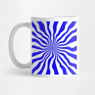 Blue Stripes And White Stripes Mug